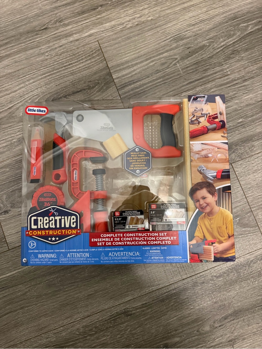 Little Tikes Creative Construction Tool Set - Red